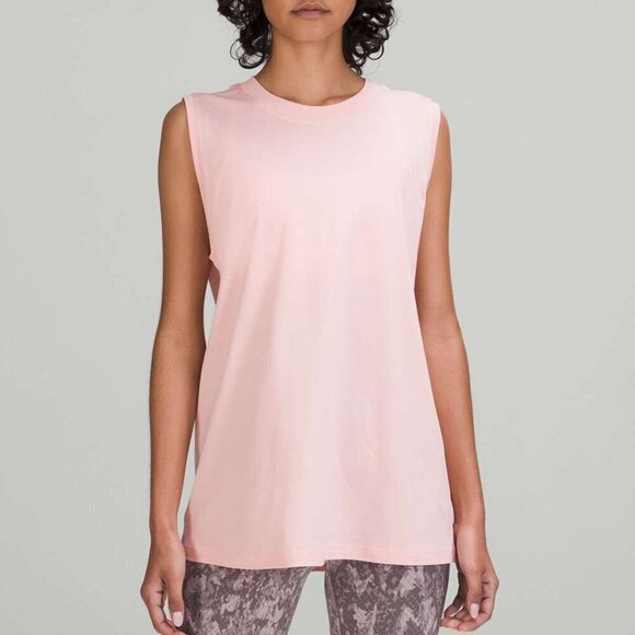 Lululemon All Yours Tank Top - 8 Dew Pink - Picture 1 of 5